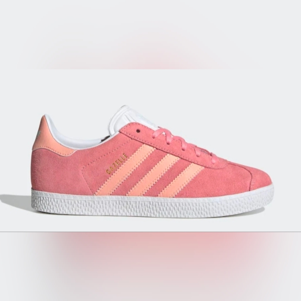 Adidas Originals Gazelle Sneakers New No Box Woman Size 6.5/5y Dark Pink